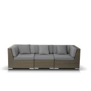 Модульный диван Беллуно, коричневый